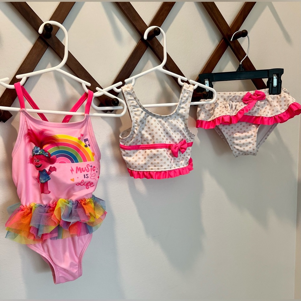 Swimsuit bundle toddler girl 18 months